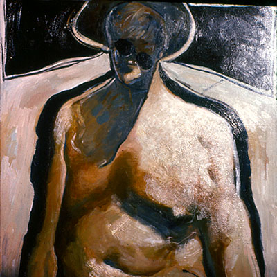 Megabeer acrylic on canvas painting