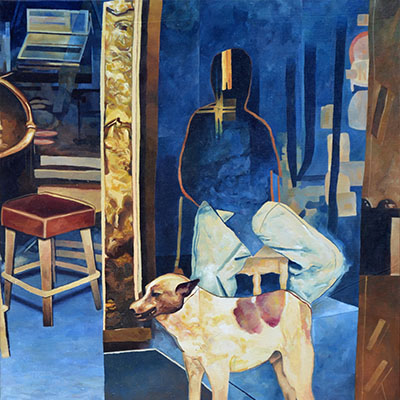 The Ghost is Clear oil painting